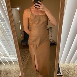 Sexy Midi Slit Dress